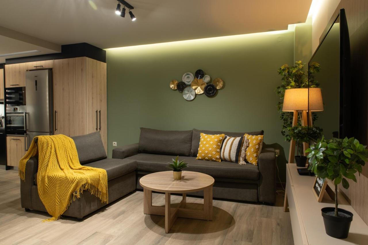 Apartamento Stylishly Decorated House - Free Private Parking! Heraclión Exterior foto