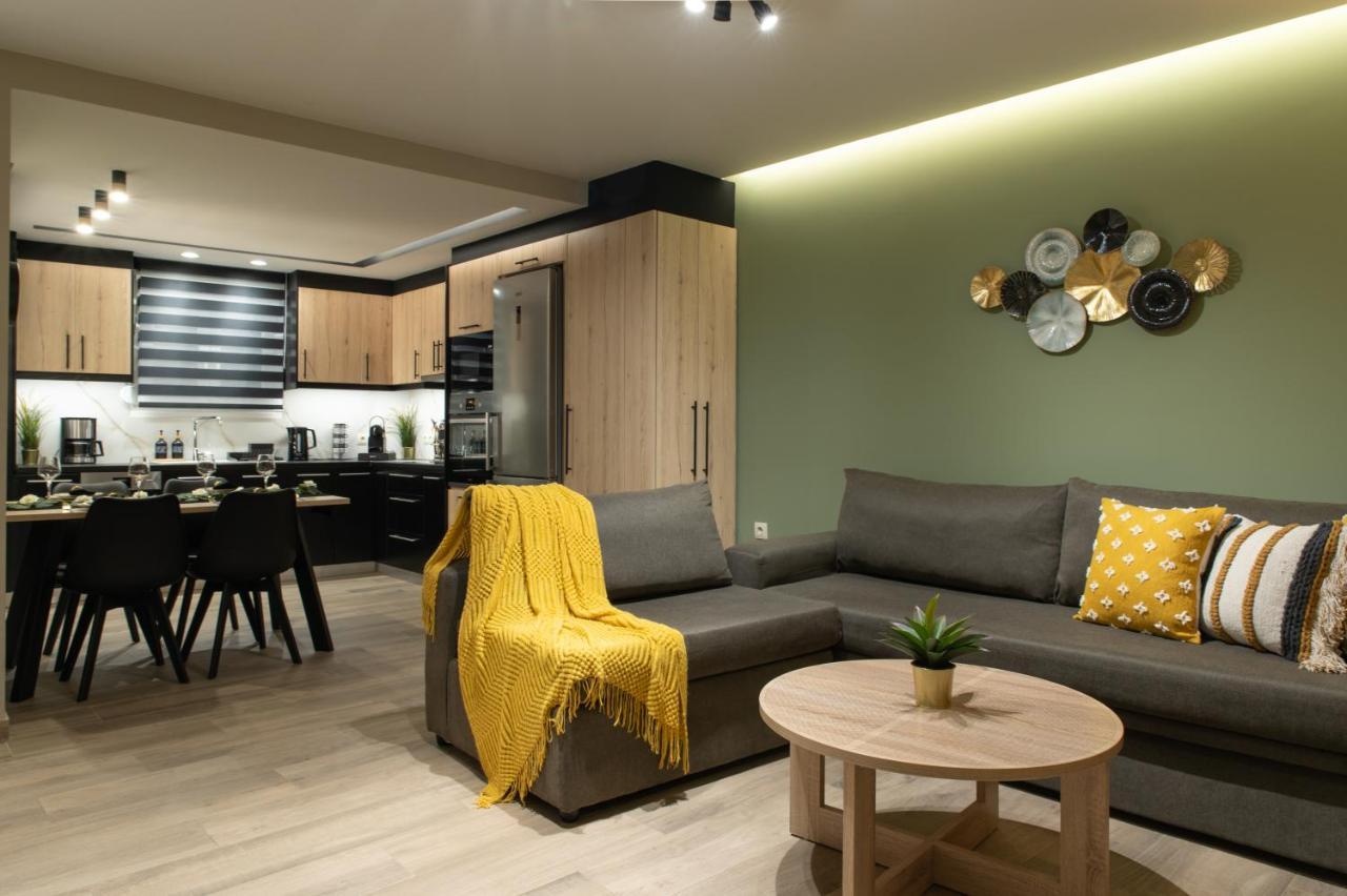 Apartamento Stylishly Decorated House - Free Private Parking! Heraclión Exterior foto