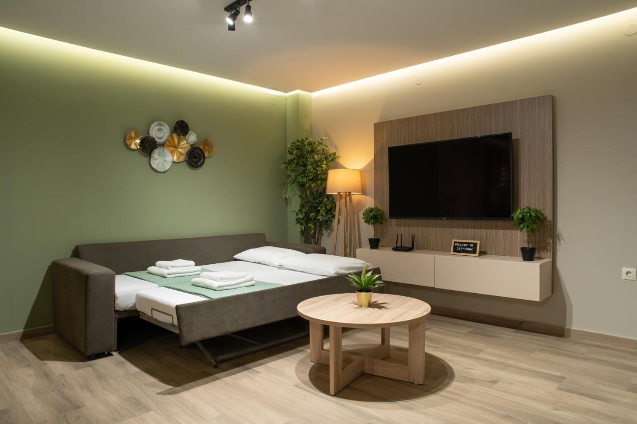 Apartamento Stylishly Decorated House - Free Private Parking! Heraclión Exterior foto