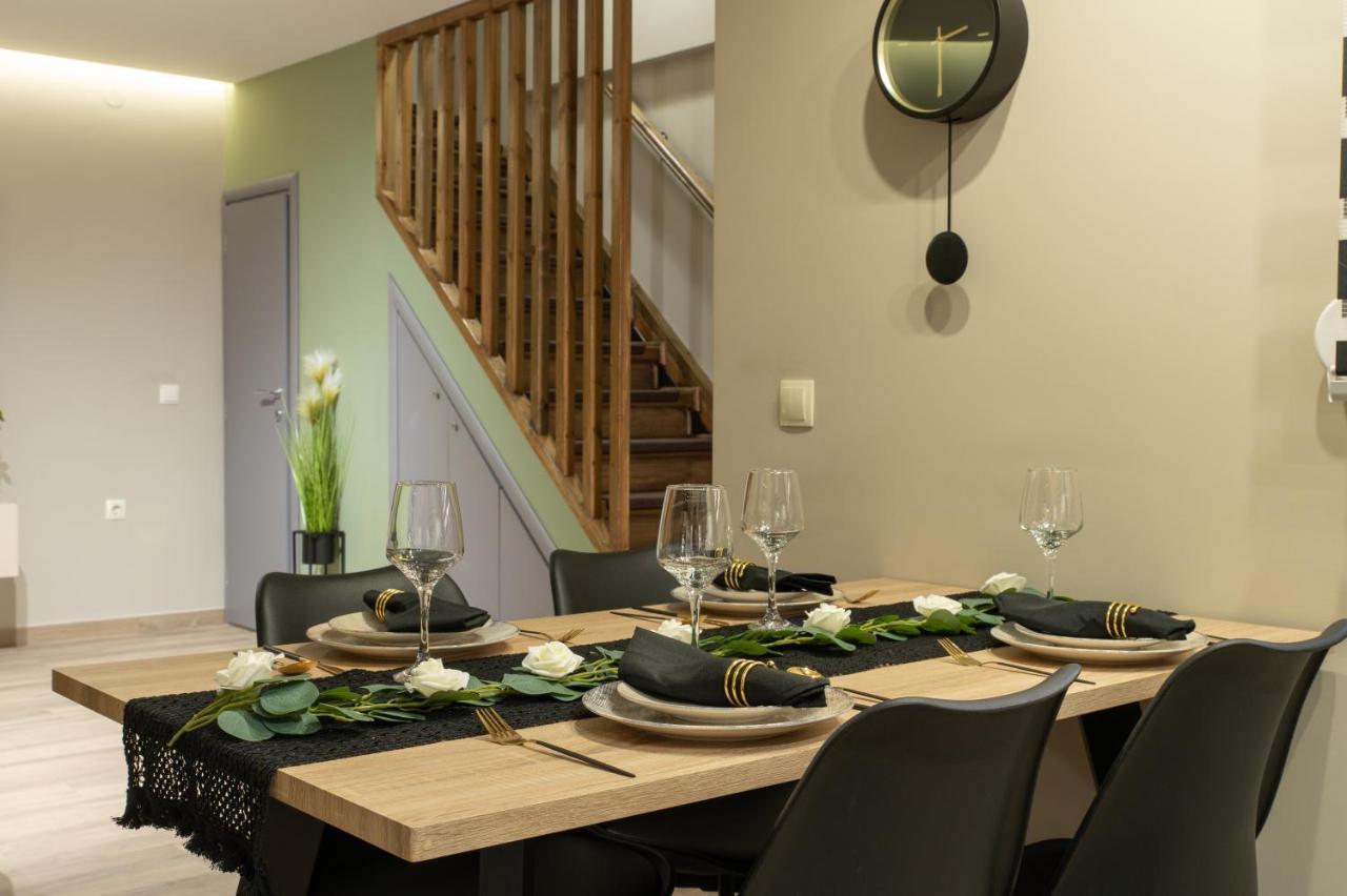 Apartamento Stylishly Decorated House - Free Private Parking! Heraclión Exterior foto