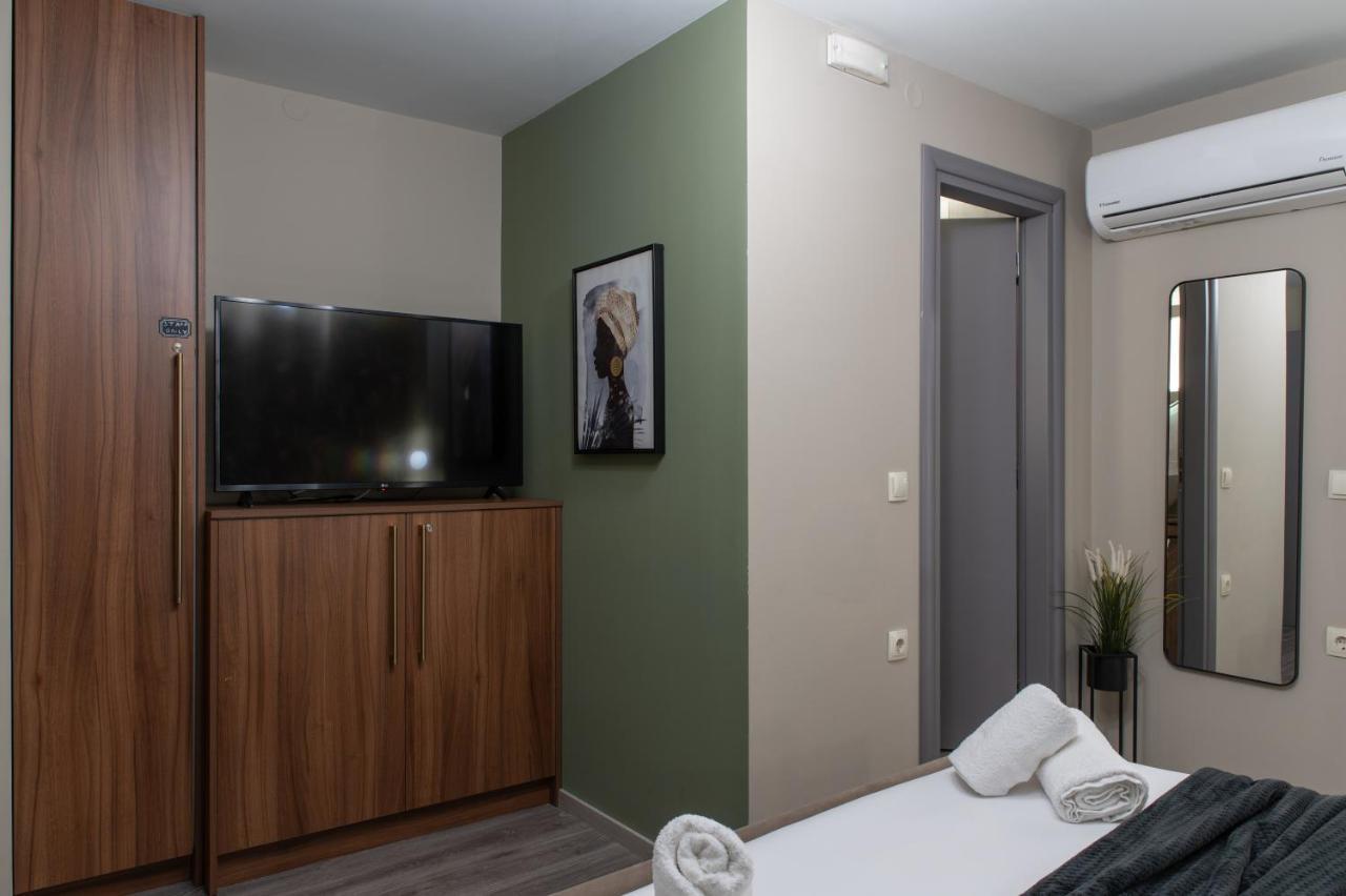 Apartamento Stylishly Decorated House - Free Private Parking! Heraclión Exterior foto