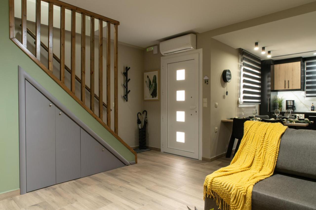 Apartamento Stylishly Decorated House - Free Private Parking! Heraclión Exterior foto